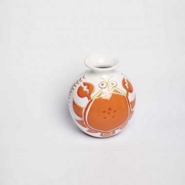 cancer Round Cachepot Folk Fish VS507FK-PE/GR cancer Round Cachepot Folk Fish VS507FK-PE/GR